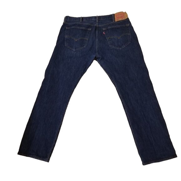 Levis Men's 501 Jeans Size 40x32 Button Fly - Picture 2 of 10